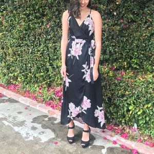 Urban outfitters wrap floral dress